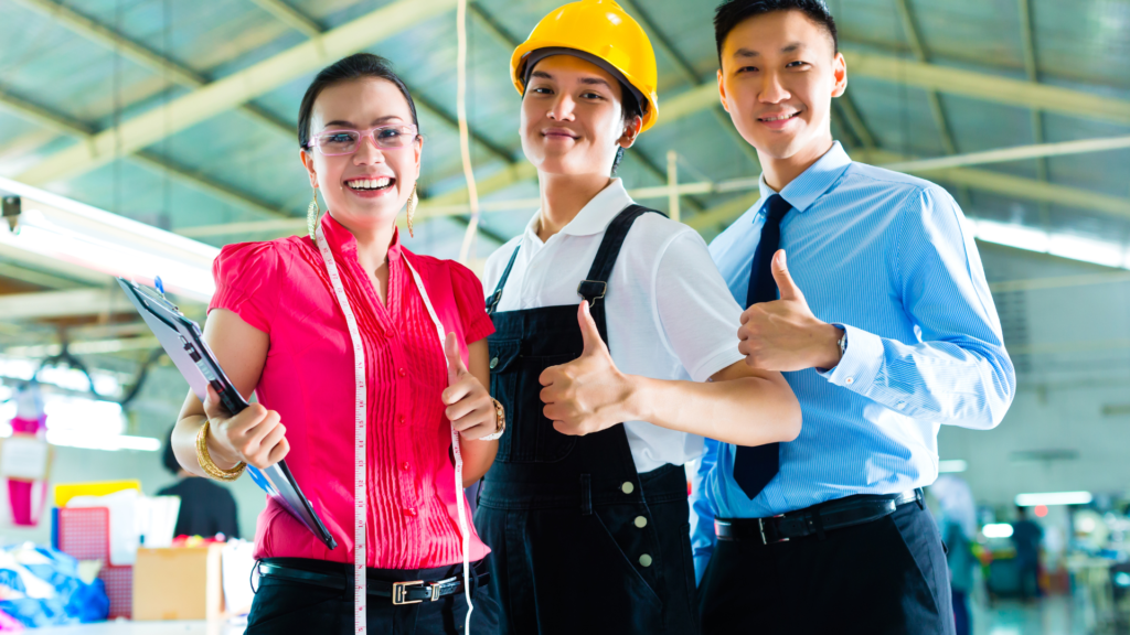 cnc manufacturing team